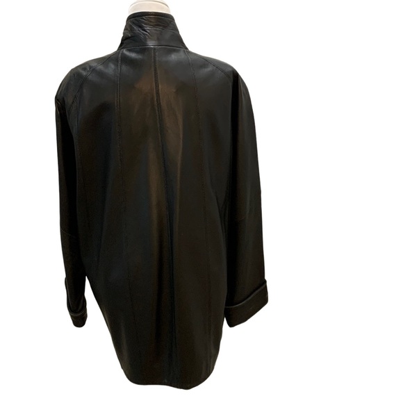 VALERIE STEVENS LAMB LEATHER JACKET - Picture 10 of 16